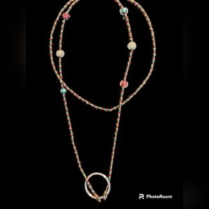 Christmas Beaded Eyeglass Retainer or Lanyard